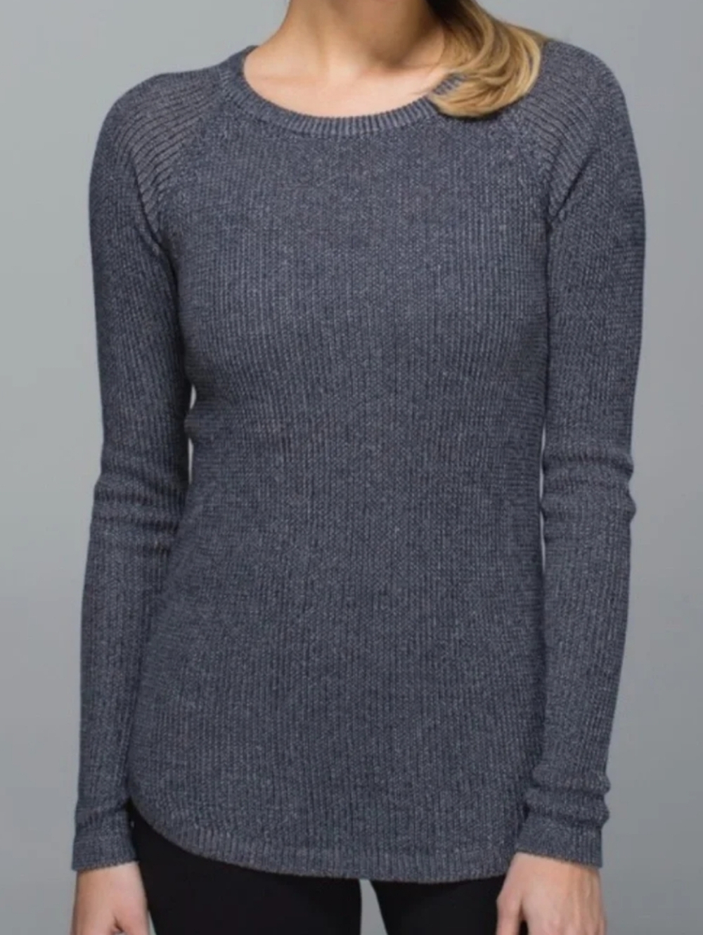 Lululemon cabin yogi sweater Size 10 Inkwell